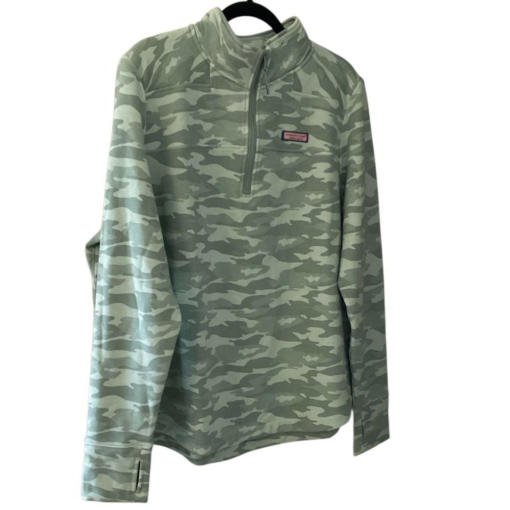VINEYARD VINES NWT DREAMCLOTH SHEP SHIRT CAMO DUNE